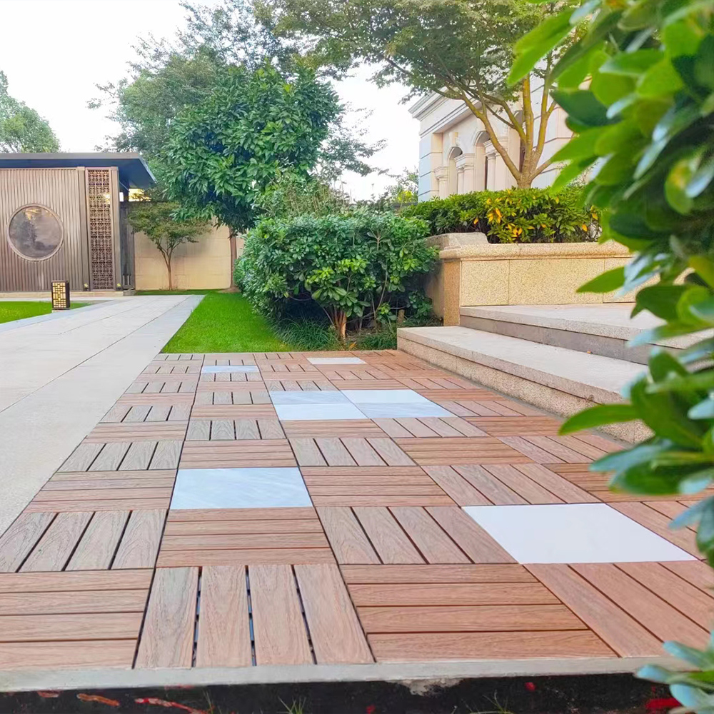 NewTechWood-deck tiles