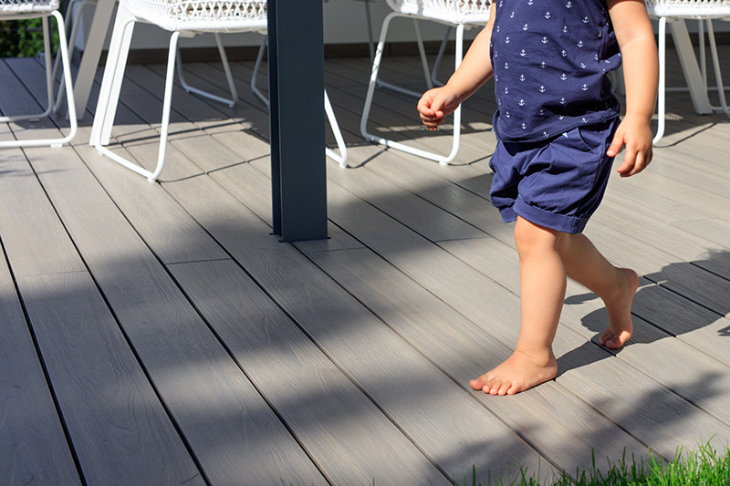 NewTechWood UltraShield Antique Patio Decking